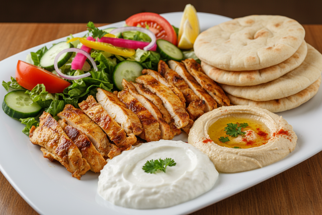 Assiette Shawarma Poulet