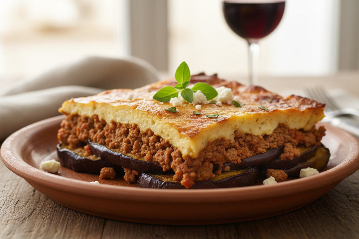 Moussaka d’aubergines