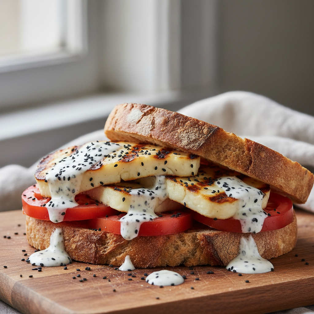 Sandwich Halloumi